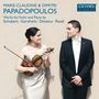 : Marie-Claudine & Dimitri Papadopoulos - Werke für Violine & Klavier, CD