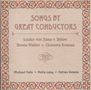 Songs By Great Conductors, CD