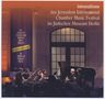 : intonations - Das Jerusalem International Chamber Music Festival im Jüdischen Museum Berlin, CD,CD