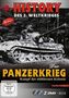 Text: "History des 2. Weltkrieges. Der Panzerkrieg: Kampf der stählernen Kolosse. 2 DVD Box." Schwarz-Weiß-Panzerbild.