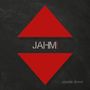 Text "JAHM!" und "upside down" auf schwarzem Hintergrund zwischen zwei roten Dreiecken., CD