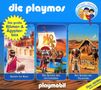 Die Playmos - Die große Römer und Ägypter-Box, 3 CDs, 3 CDs