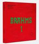 Auf rotem Hintergrund steht in Grün: "BRAHMS 1". Oben klein: "Berliner Philharmoniker, Kirill Petrenko"., CD