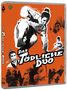 Text: "Das Tödliche Duo." Illustration: Schwarz-weiß Kampfszenen auf orange Hintergrund mit kämpfenden Figuren., 1 Blu-ray Disc und 1 DVD