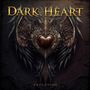 "DARK HEART" oben; "EVOLUTION" unten. Illustration eines metallischen Herzens mit Flügeln und detaillierten Verzierungen., CD
