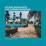 "STUDIO BONAPARTE THE KUMASI SESSIONS FROM THE ARCHIVES #002." Garten mit Palmen, Weg und Katze., LP