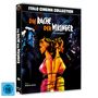 "Die Rache der Wikinger" steht groß im Mittelpunkt. Zwei Frauen in hellen Kleidern, Rücken an Rücken, von Seilen umwickelt., Blu-ray Disc