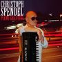 Text: "CHRISTOPH SPENDEL, PIANO GRAFFITI". Eine Person mit Sonnenbrille lehnt an einem KAWAI-Keyboard, Hintergrund mit Lichtern., CD
