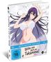"Bitte zieh dich an, Takamine!", "MEDIABOOK EDITION VOL. 2", Illustration einer liegenden Frau in Unterwäsche. FSK 16., Blu-ray Disc