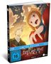 "Spice and Wolf", Limited Edition, VOL.2, FSK 16. Junge Frau mit Fuchsohren lächelt. Mann steht im Hintergrund., Blu-ray Disc