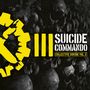 Text: "SUICIDE COMMANDO, COLLECTIVE SUICIDE VOL. 2." Gelbes, zackiges Logo; Hintergrund mit Schädeln.