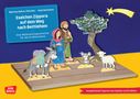 Martina Helms-Pöschko: Eselchen Zippora auf dem Weg nach Bethlehem. Eine Weihnachtsgeschichte für die Erzählschiene. Erzählschienen-Figurenset, Buch