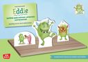 "Eddie - Gefühle wahrnehmen, erkennen und benennen. Ausgestanzte Figuren zum Spielen. Grünes Monster in verschiedenen Stimmungen.", Buch