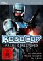 Robocop Prime Directives, FSK ab 18, die komplette 4-teilige Miniserie auf 2 DVDs. Ein Roboter-Polizist mit Waffe.