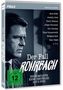 DVD-Hülle: "Der Fall Rohrbach", Krimi-Serie auf 2 DVDs, FSK 12. Links das Porträt eines nachdenklichen Mannes., DVD