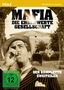 "Mafia Die Ehrenwerte Gesellschaft, Der Komplette Zweiteiler." Mann im Anzug mit Hut raucht vor historischem Gebäude., DVD