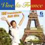 Vive La France (150 französische Kult-Hits), 6 CDs