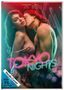 Text: "ALESSANDRA CRUZ, BENZ SANGALANG, TOKYO NIGHTS, Vorab-Cover, FSK 16 beantragt". Zwei Menschen in sinnlicher Pose.