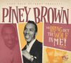 KOKO MOJO RECORDS PRESENTS: PINEY BROWN. YOU BRING OUT THE WOLF IN ME! 1948-1962. Drei Fotos eines Mannes in nostalgischem Design., CD