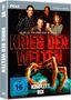 „Krieg der Welten" DVD-Box, Komplett Box, alle Folgen auf 8 DVDs, mit vier Personen und einem großen Maschinenfuß., 8 DVDs