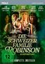"PIDAX", "SERIEN-KLASSIKER", "DIE SCHWEIZER FAMILIE ROBINSON", "SCHIFFBRÜCHIG", fünf Figuren mit abenteuerlichem Hintergrund., DVD