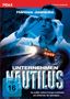 Text: "Hannes Jaenicke, UNTERNEHMEN NAUTILUS, Sie wollten sichere Energie erschließen und entfachten die Apokalypse ...". Ein Mann mit Brille vor einem U-Boot., DVD