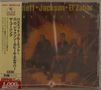Texte: "JAZZ", "THE CALLING". Japanische Schriftzeichen. Drei sitzende Männer in braunen Tönen. CD-Cover mit Obistreifen., CD