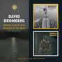 DAVID BROMBERG, Wanted Dead Or Alive, Midnight On The Water. Zwei Albumcover mit Empire State Building und Musikern.