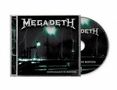 "MEGADETH" und "UNPLUGGED IN BOSTON" sind in einem stürmischen, dunklen Industriehintergrund zu sehen. CD-Hülle und Disc., CD