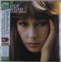 Text: „Cleopatra“, „Juice Newton“, „Angel of the Morning - The Very Best of“ (Titel auf Englisch und Japanisch). Nahaufnahme eines nachdenklichen Gesichts., LP