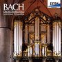 "BACH Organ Works Vol. 1 Megumi Yoshida" steht auf einem Bild mit einer prächtigen, verzierten Orgel. Links ein hoher Pfeiler.
