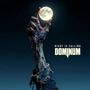 „NIGHT IS CALLING DOMINUM“. Eine verwesende Hand greift nach einem leuchtenden Vollmond im dunklen Himmel., CD
