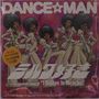 DANCE☆MAN, The Japanese Cover of "I Believe In Miracles". Zeichnung von fünf Frauen mit Afrofrisuren und weißen Anzügen., Single 7"