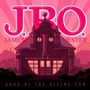 „HAUS OF THE RISING FUN“ steht unten. Illustration eines Gebäudes mit leuchtend rosa-pinkem Hintergrund., CD