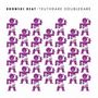 Text: "BRONSKI BEAT • TRUTHDARE DOUBLEDARE". Raster aus stilisierten violetten Figuren auf weißem Hintergrund., CD