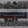 "OTOMO YOSHIHIDE SPECIAL BIG BAND", "SKY AND FUTURE". Gruppenfoto oben und unten, bunte Hände in der Mitte., CD