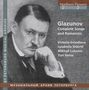 Alexander Glasunow (1865-1936): Lieder & Romanzen, CD