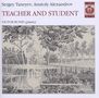 Victor Bunin - Teacher and Student, Super Audio CD