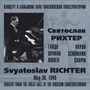 Svjatoslav Richter - Concert from the Great Hall of the Moscow Conservatorium May 1949, CD