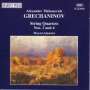 Alexander Gretschaninoff (1864-1956): Streichquartette Nr.2 & 4, CD