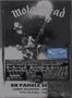 "Motörhead" steht oben. "On Parole Sessions" mit Lemmy Kilmister. Schwarz-Weiß-Foto eines Gitarristen in Aktion., 3 CDs und 1 Blu-ray Audio