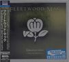 "FLEETWOOD MAC" oben, "GREATEST HITS DELUXE EDITION" unten, Blumenlogo in der Mitte mit japanischem Text links., 2 CDs