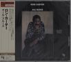 "Ron Carter All Blues" steht über einem Mann in Denkerpose. Linksseitiges vertikales Banner mit japanischem Text., CD