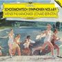 "Schostakowitsch: Symphonien Nos. 6 & 9. Wiener Philharmoniker - Leonard Bernstein." Illustration von Frauen beim Joggen.