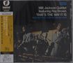 Milt Jackson: That's The Way It Is: Live, CD