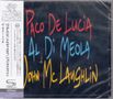 Al Di Meola, John McLaughlin & Paco De Lucia: The Guitar Trio (SHM-CD), CD