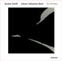 András Schiff, Johann Sebastian Bach, Six Partitas; abstrakte Grafik in Schwarz und Grau.