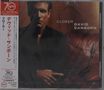 Text: "CLOSER", "DAVID SANBORN". Ein Mann hält ein Saxophon, seine Gestalt ist teils im Schatten., CD