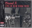 Brand X: Live In New York 1978, 2 CDs