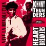 "Vive La Revolution", "Johnny Thunders and the Heartbreakers." Zwei Musiker in rot-schwarzem Stil., LP